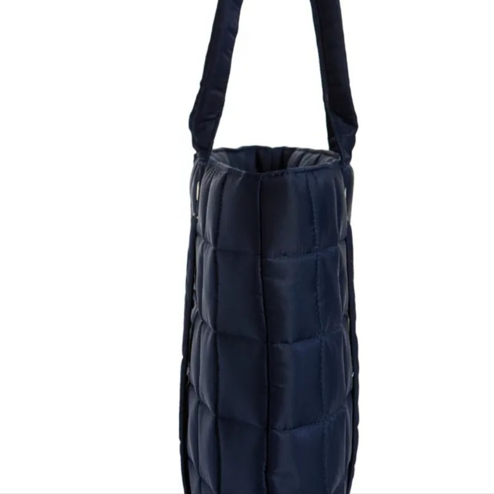 Tropezienne Quilted Nylon Tote CLARE V. - Picture 14 of 16